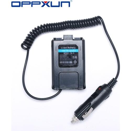 2021 Hot Sale Portable Battery Eliminator Car Charger for Baofeng UV-5R/5RE/5RA Two Way Radio 12 - 24V Walkie Talkie Accessories