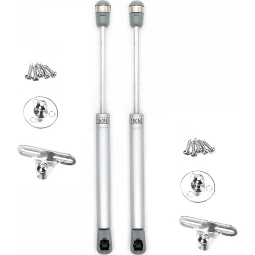 2X 150N Gas Spring, Lifting Support, Cover Support, for Kitchen Cabinet Door Support