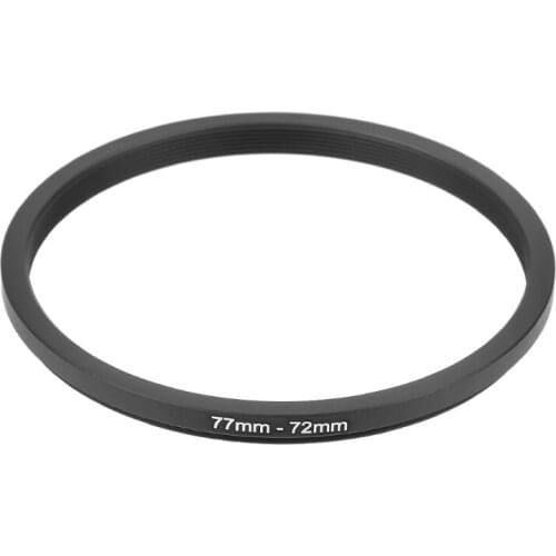 77mm To 72mm Metal Step Down Rings Lens Adapter Filter Camera Tool Accessory New