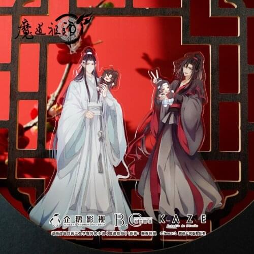 Anime Grandmaster of Demonic Cultivation Doll Series Stand Figure Model Plate Acrylic Cartoon Desk Decor Cartoon Toys Xmas Gifts