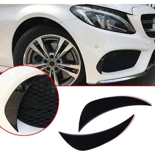 Car Front Bumper Air Vent Outlet Cover Trim For Mercedes Benz W205 C-Class C180 C200 C300 C400 C43 C63 AMG 2015 2016 2017 2018