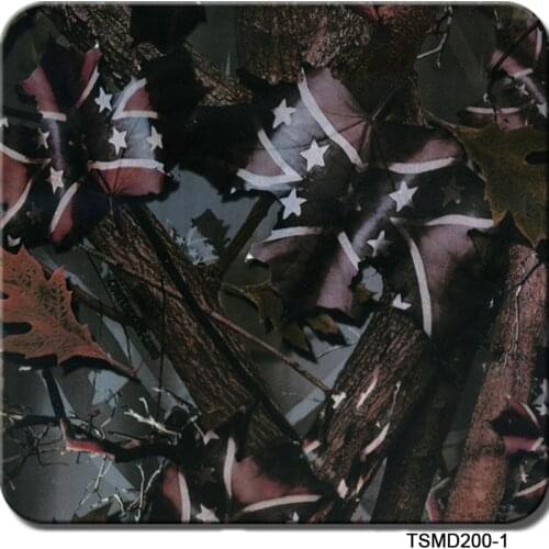 Free shipping TSAUTOP 0.5m Width camo soake films aqua print hydro dipping film water transfer printing movies WDF200-1
