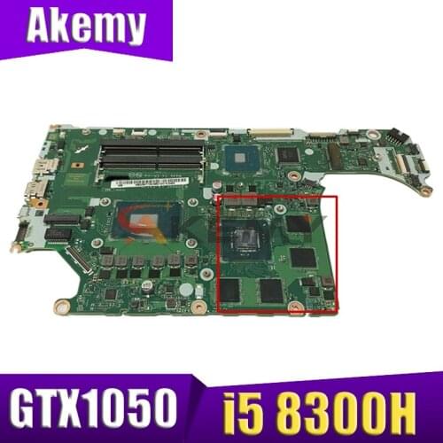 For ACER AN515-52 AN515 Laptop motherboard DH5VF LA-F952P CPU i5 8300H GPU GTX1050-4G RAM DDR4 Test OK Mainboard