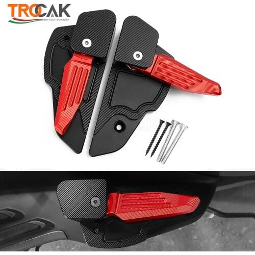 For Vespa Prima 125 150 SPRINT Primavera Rear Footrests Foot Rests Passenger Extensions Extended Footpegs Adapter