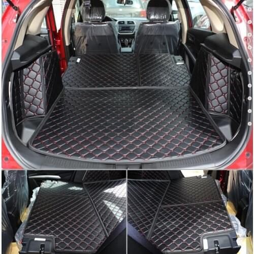 Good quality mats! Special car trunk mats for Suzuki S-Cross 2019-2014 waterproof boot carpets cargo liner mats for Scross 2017