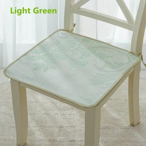 Square Office Chair Cushion Summer Seat Mat Breathable Student Chair Cushions Anti-slip Dinning Stool Seat Cushion 4 Colors