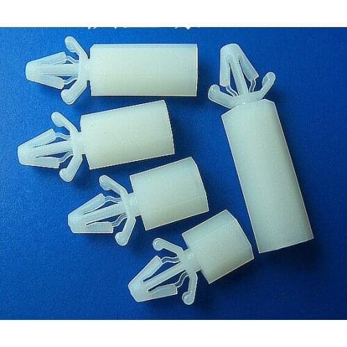 Nylon screw nylon hexagonal isolation with plastic pillar support column M4*7 8 9 10 12 13 15 16