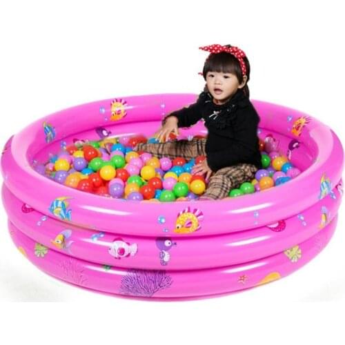 Portable Indoor Outdoor Baby Swimming Pool Air Cushion Children Inflatable Bathtub Round Basin Summer Water Pool Toys