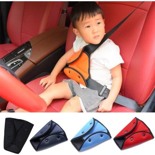 Car Child Seat Belt Retainer Triangle Anti-neck Adjuster