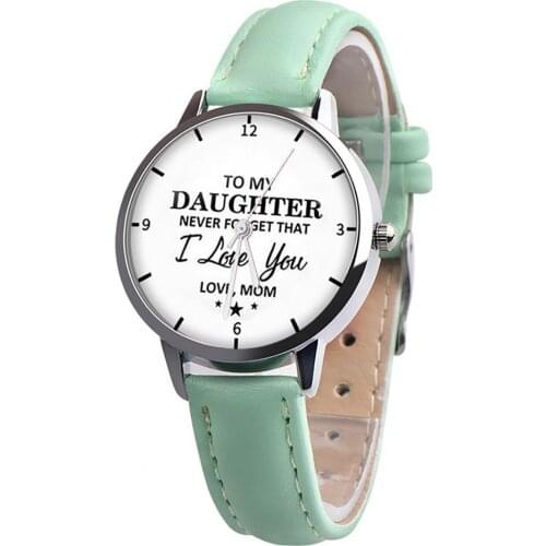 Women Watch Individual Special Design Faux Leather Band Ideal Wristwatch for Gifts