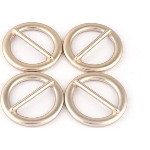 25mm Gold Metal Adjustable Slide Buckles Dog Collar Strap Buckles Purse Hardware Luggage Belt Buckle Handbag Webbing Bag Leather