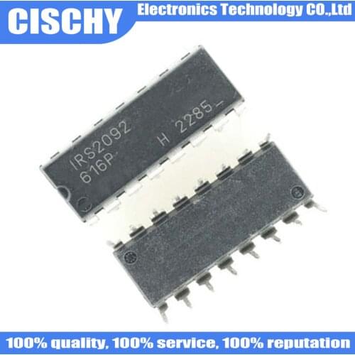 2pcs/lot IRS2092PBF IRS2092 IR2092 DIP-16 In Stock