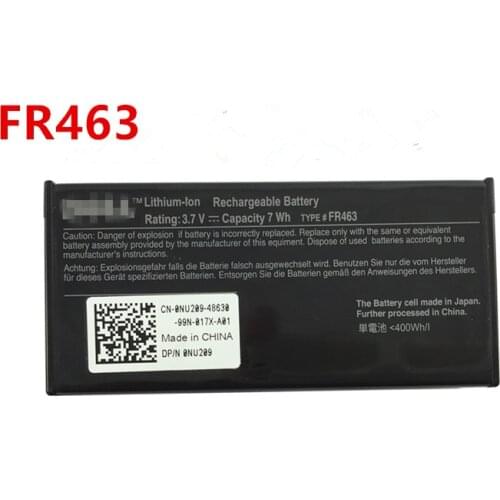 FR463 battery for Dell Perc 5i 6i Poweredge 1950 2900 2950 6850 6950 FR463 NU209 P9110 U8735 bateria 3.7V 7WH