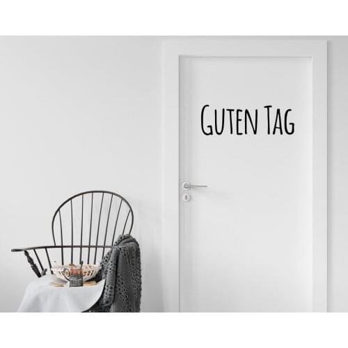 BK Home Guten Tag Design Door Sticker-1