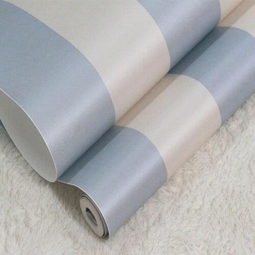 Childrens Style Pink Korean Room Bedroom Wallpaper For Kids Room Modern Vertical Striped Non-woven Wallpaper Living Room Decor