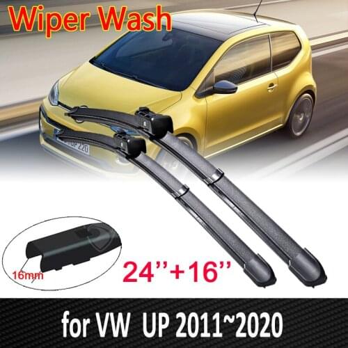 For Volkswagen VW UP Up! 2011~2020 Car Wiper Blades Front Windscreen Windshield Wipers 2011 2012 2013 2018 2019 Car Goods