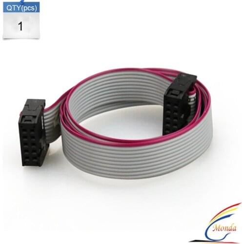 5pc/lot AWM 2651 105C 300V 10 Pin Flexible Flat Ribbon Cable Gray For LCD Screen 3D Printer Reprap Mendel Prusa I3 Soft wire