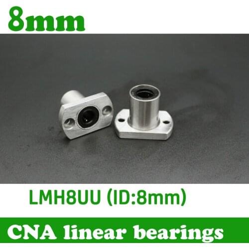 Hot sale 1pc LMH8UU 8mm flange linear bearing CNC Linear Bush LMH8