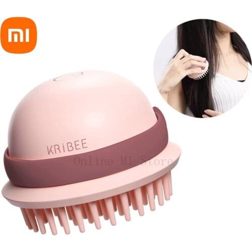 Xiaomi Mijia KRiBEE Waterproof Vibration Degreasing Low Frequency Massage Scalp Wet and Dry Electric Head Massage Comb