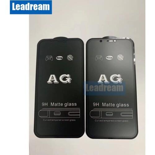 300Pcs Matte Frosted Full Cover AG Tempered Glass for iPhone 11 Pro X XS MAX XR 8 7 6S 6 Plus Screen Protector Anti Fingerprints