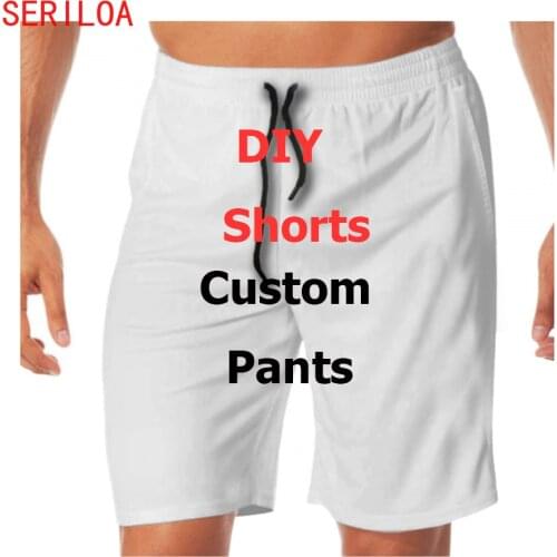 3D Print DIY Custom Design Men Summer Shorts Casual Shorts Print LOGO/TEXT/PHOTO