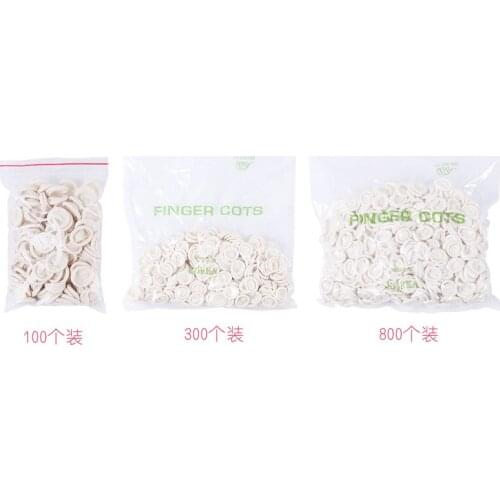 Munsu Sterile Finger Stall Tattoo Tattoo Pigment Tool Manicure Disposable Industrial Dustproof Finger Munsu Supplies