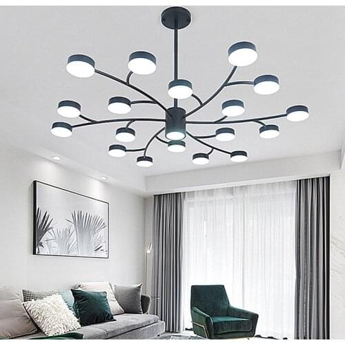 Retro Vintage chandelier led metal luxury designer tree branch chandelier for living room dining room kitchen island lighting