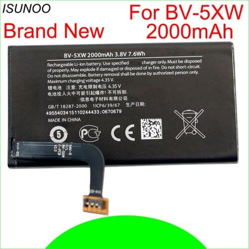 With tools BV-5XW phone battery for Nokia Lumia 1020 EOS BV5XW 2000mAh Battery