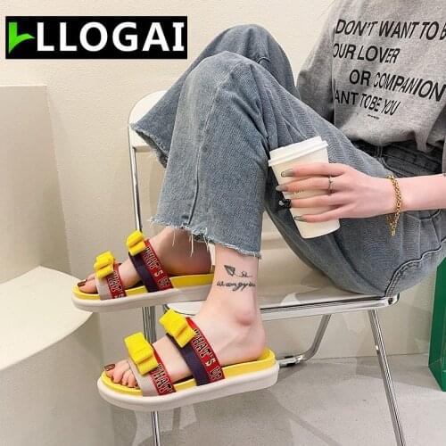 Flat Heel Flip Flops Peep Toe Summer Beach Slippers Women Shoes Casual Platform Clogs Sandals Zapatos Shoes Woman Fashion 2021