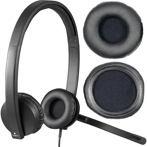 Replace Ear Pad Compatible with Logitech H570 H570e H650 H650e H820 H820e PC Headset, High Quality EarPad
