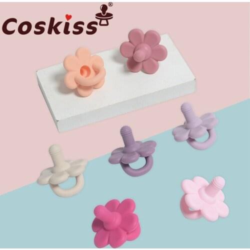 Coskiss 1Pcs Baby Pacifier Infant Nipple Soother Toddler Kids Pacifier Feeder For Food Nibler Dummy Baby Feeding Pacifier