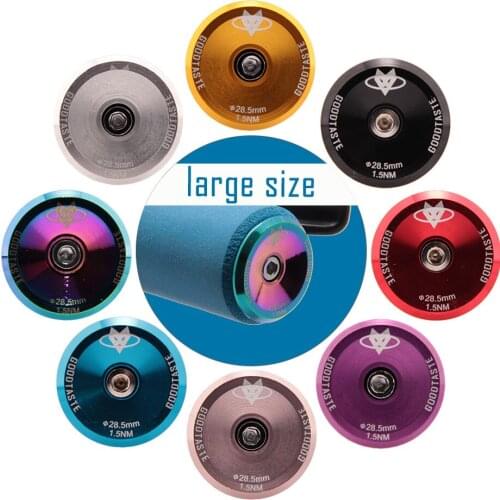 Road mountain bike handlebar cap bicycle handle bar cap end Plugs inflated aluminum alloy lock to plug one pairs mtb accessories