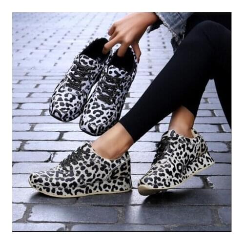 2020 New Women fashion Casual Shoes Sexy Leopard Print Women Sneakers Shoes