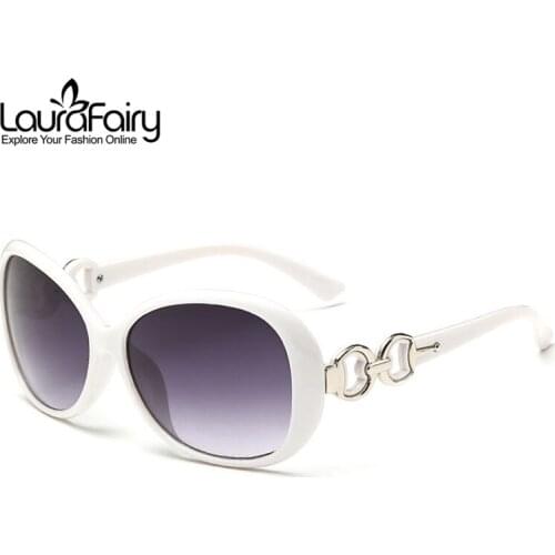 Laura Fairy Fashion Style Sunglasses for Women Double Round Decoration Temple UV Protection Sun Glasses lunette de soleil femme