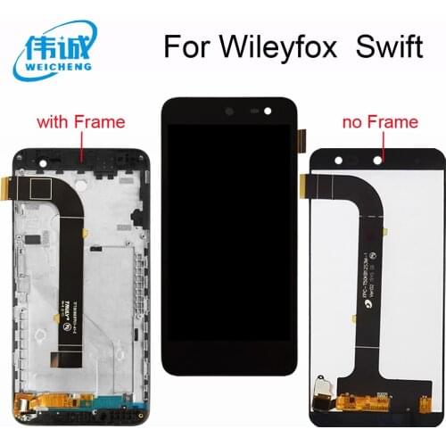 For Wileyfox Swift LCD Display Touch Screen Assembly For Wileyfox Swift 2 LCD Dispaly Spark X Wileyfox Swift 2X LCD Sensor