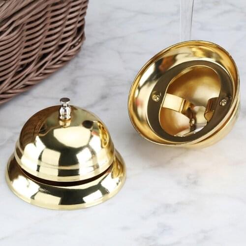 Call Bell Service Ring timer Kitchen Hotel Counter 1Pcs New Desk Reception Restaurant 8.5cm Christmas Craft Cat Bell Bar Ringer