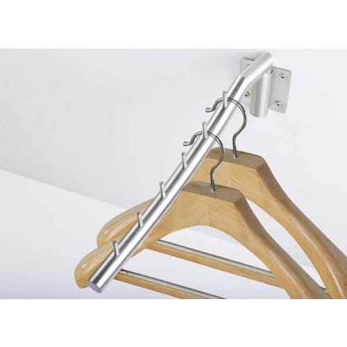 180 degree adjustable 304 stainless steel clothes hanger laundry rack drying rack wall clothes dryer robe hook