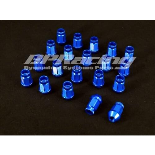 20pcs JDM M12 x 1.5 Racing Lug Wheel Nuts Screw For Honda Ford Toyota blue