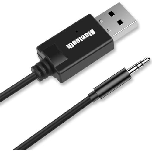 Car Bluetooth Adapter Receiver Wireless Music 3.5mm AUX Jack Audio Receptor USB Mini Bluetooth for Auto Speaker Stereo