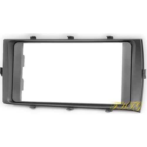 Car Radio Fascia,Dash Kit is suitable for 2012 Toyota Aqua/ Prius C (RHD),Double Din Car Audio Frame