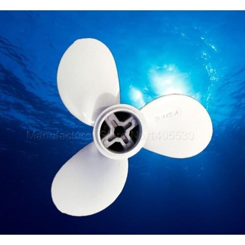 Free Shipping Aluminum Propeller For Yamaha Parsun 2HP 2.5HP Outboard Engine Size 71/4X5