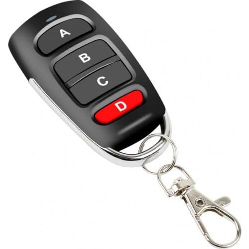 Cloning Duplicator Key Fob A Distance Remote Control Wireless 433MHZ Clone Fixed Learning Code For Gate Garage Door 2021 New