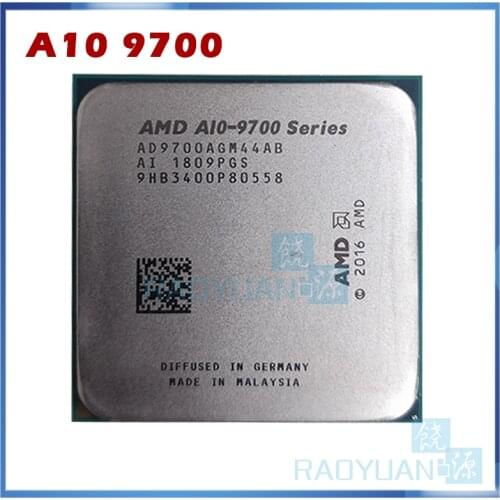 AMD A10-Series A10-9700 A10 9700 3.5 GHz Quad-Core CPU Processor AD9700AGM44AB AD970BAGM44AB Socket AM4