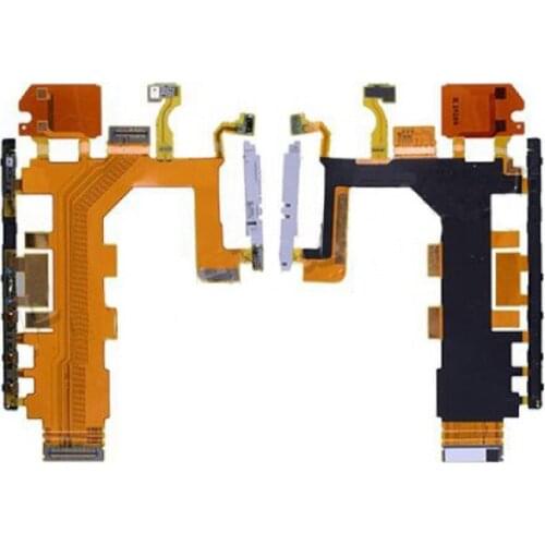 For Sony Xperia Z2 L50w D6503 D6502 D6543 Power Volume Key Button Mic Microphone Mainboard Motherboard Flex Cable