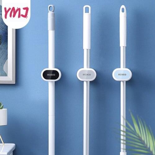 Adhesive Multi-Purpose Hooks Wall Mounted Holder Mop Organizer Rack Brush Broom Hanger Hook Kitchen Bathroom Strong Hooks