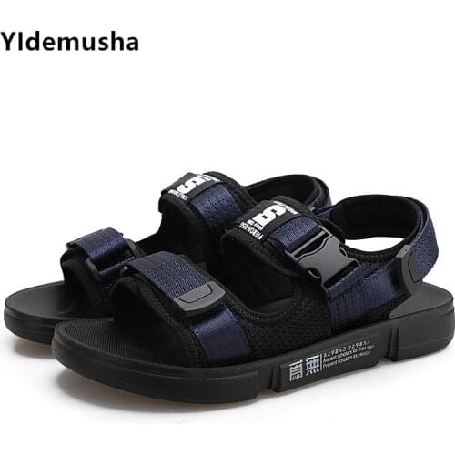 Sandals Men shoes 2020 New Fashion Summer Beach Gladiator Sandals Fashion Mens Outdoor Sandals Men Flip Flops slippers Shoes
