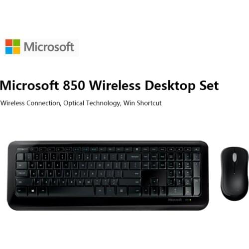 Microsoft 850 Wireless Keyboard Mouse Combos 800 Upgrade 2.4G Wireless Mouse Keyboard Suit