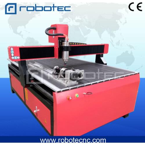 Small work size 1218 water cooling spindle mini 3d cnc milling machine for wood cnc router 1224 cnc machine price