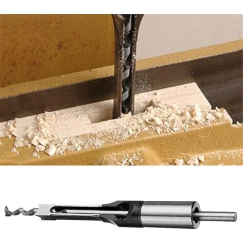 New 10mm HSS Mortise Chisel Wood Drill Bit Woodworking Square Hole Saw Drilling Tool For Power Tools #10