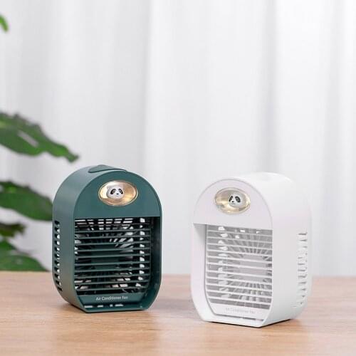 2021 new portable humidifier air conditioner fan charging usb household mini air cooler cooling fan portable air conditioner